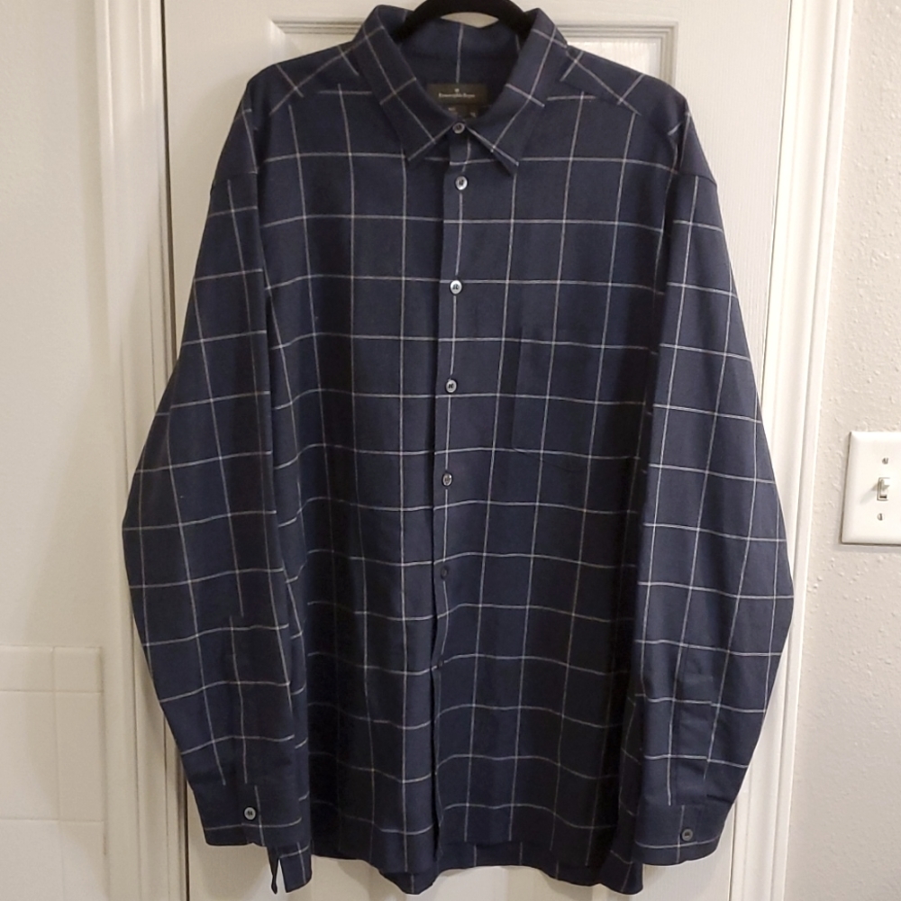 Ermenegildo Zenga Button Down Long Sleeve Shirt - XL